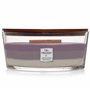 WoodWick Ellipse Trilogy bougie parfumée avec mèche crépitante