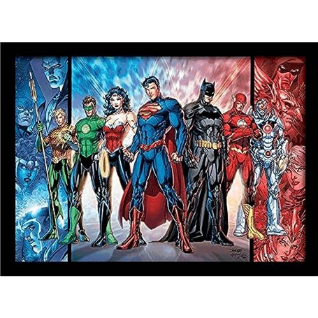 DC Comics (Justice League United 30 x 40 cm Objet Souvenir