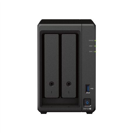 Synology DS723+ Station de Disque à 2 Baies (sans Disque)