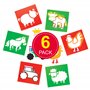 Baker Ross Pochoirs Ferme (Lot de 6) AW631 Coloris Assortis
