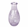 Talking Tables Vase Soliflore en Verre Lilas pour Fleurs Décoration Élégante Centre de Table Mariage Rebord de Fenêtre Fêtes Jar