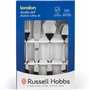 Russell Hobbs® BW03130 London Ménagère 24 Pièces, Set de Couverts de Table en Acier Inoxydable, Pour 6 Personnes, Poli Miroir, C