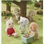 Sylvanian Families - Le Village - Les jumeaux Mouton - 5621 - Jumeaux et Bébés - Mini Poupées