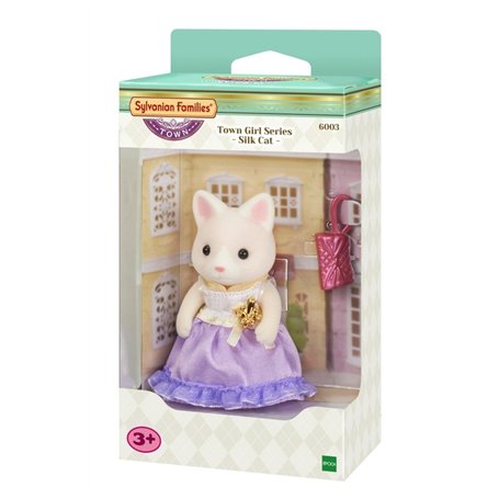 Sylvanian Families - 6003 - La grande soeur chat soie