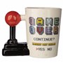 Puckator Mug à Anse Décorée Game Over - Jeu Vidéo Joystick & Arcade