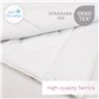 Parure Couette et Oreiller Anti allergie 135x100 cm pour lit bébé