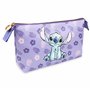 Disney Trousse de Toilette Stitch Pochette Maquillage Voyage Rangement Makeup Bag Vanity Idée Cadeau Fille Ado Femme