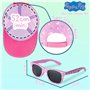 Peppa Pig Casquette Enfant Fille & Lunettes de Soleil Enfant - Rose Licorne