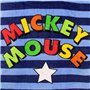 Disney Serviette Poncho Garçon Mickey Mouse Bleu Taille Unique