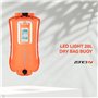 ZONE3 - Bouée de Natation recyclée 28 L avec lumières LED | Sac étanche avec étui pour téléphone Portable | Flotteur de sécurité