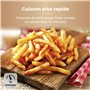 Tower T17021RG Air Fryer - Friteuse sans Huile - Friteuse Électrique à Air de Taille Familiale avec Circulation d'Air Rapide, Mi