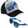 SONIC THE HEDGEHOG Casquette Enfant Garcon Ensemble Casquette Garcon Fille et Lunettes de Soleil Enfant UV400 Chapeau Plage Enfa