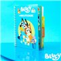 Bluey Livre Stickers Enfant et Coloriage 1000+ Autocollants et Gommettes pour Enfants Idée Cadeau