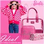 Barbie Trousse de Toilette Fille, Ensemble de 3 Sacs Pochette Maquillage - Idee Cadeau Fille