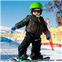 Volumoon Moufle Ski Enfant, Gants Neige Imperméables Chauds Épais, Gants Hiver, Mitaines pour Garçons et Filles 3-6 Ans, Activit