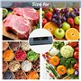 Focenat Machine Sous Vide Alimentaire, Appareil Sous Vide Alimentaire avec 10 Sachet, Machine Sous Vide Alimentaire avec Couteau