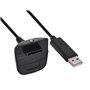 Panlouting Câble Chargeur USB compatible avec Manette Sans Fil Xbox 360 | 180cm | Chargeur pour Manettes de Jeu Sans Fil Xbox 36