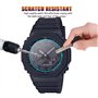 2 Pack | Protection d'écran Verre Trempé Anti-Rayures compatible avec Casio G-Shock GA-2100 / GA-B2100