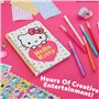 Hello Kitty Kit Journaling Kit DIY Enfant Ado Fournitures de Loisirs Créatifs Carnet de Notes A5 Autocollants Notes Autocollante