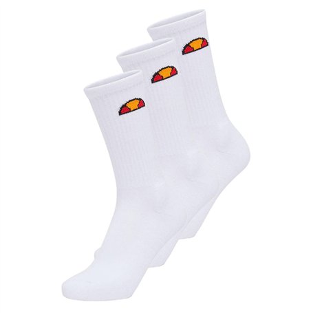 ellesse Tisbi Lot de 3 paires de chaussettes Blanc 3-5