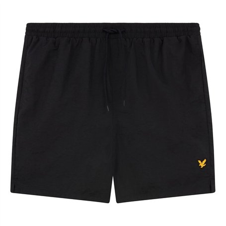 Lyle & Scott Short Bain Sports Tissu Séchage Cousus Homme - Noir Jais - XL