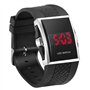 DIGIFLEX Luxueuse Montre Noire Sport Digitale Homme à LED Rouge