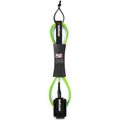 Northcore Leash De Planche De Surf 7FT 2024 NOCO55G - Green