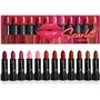 Beauty4Britain Lot de 12 rouges à lèvres 12 nuances différentes emballées individuellement