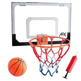 Panier de basket et son panneau avec ballon AFX (anneau de 23 cm) Panier de basket et son panneau avec ballon AFX (anneau de 23 cm)