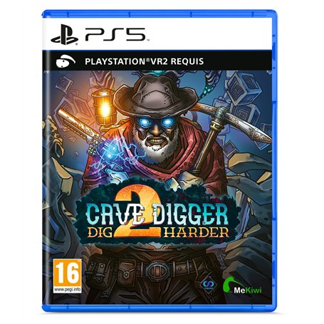 Cave Digger 2 Dig Harder Playstation 5 PSVR2 requis