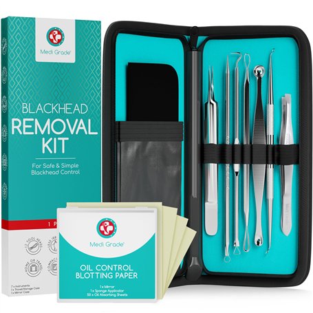 Kit de 7 Instruments d’Extraction de Point Noir