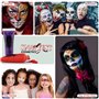 Spook Fest Day of The Dead Face Paint Coffret Cadeau Maquillage d'Halloween