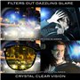 Verres polarisés anti-éblouissement pour vision nocturne