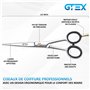 Ciseaux Coiffure Professionnels Par GTEX - 6,5 Pouces Ciseaux de Coiffure en Acier Inoxydable à Haute Teneur en Carbone - Ciseau