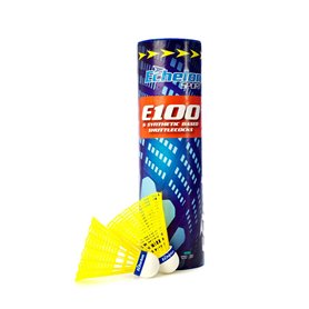 Echelon E100 Volants de badminton Jaune