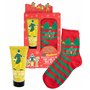 MAD BEAUTY Warner Bros Elf Movie Ensemble de soins des pieds et chaussettes