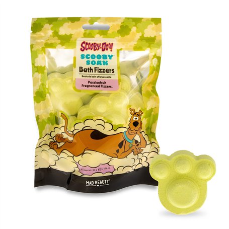 Mad Beauty - Warner Bros Scooby-Doo Bombes de bain effervescentes Parfum Fruit de la Passion - 6 x 30 G
