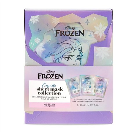 Mad Beauty - Disney La reine des neiges Collection de masque tissu pour le visage x 3pcs