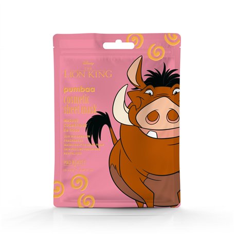 MAD BEAUTY. Masques Lion King Sheet Mask Pumba