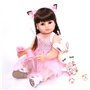 SYP Poupée Reborn 48cm Bebe Reborn Fille 18 Pouces Réaliste Bebe Reborn Nurserie Vrai Enfant Garçon Jouet Cadeau de noël