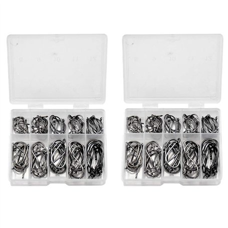 Cozlly 200pcs Hamecon de Pêche