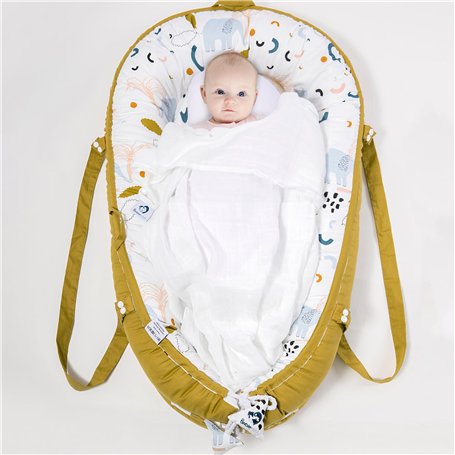 Babiesoul Réducteur de Lit Bébé - Nid d'Ange