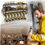 BELLE VOUS Support Mural de Rangement des Outils pour le Garage - Servante d’Atelier Murale Complete - Panneau Porte Outils - Et