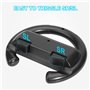 JoyHood Volants pour Switch/Switch OLED, Joy-Con Steering Wheel Compatible avec Mario Kart 8 Deluxe [Pack de 2] - Noir