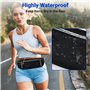 Alyvisun Ceinture de Running, Sac Banane Homme et Femme Réglable Ceinture Course à Pied Etanche Smartphone Banane Sport Jogging