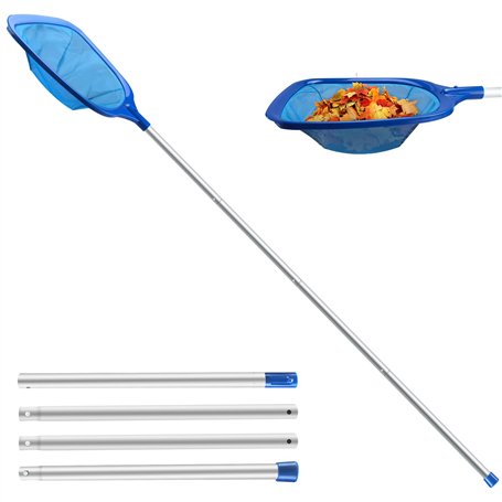 Jsdoin 161cm épuisettes de Surface pour Piscine