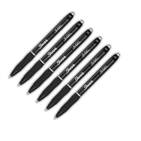 Sharpie S-Gel | Stylos gel | Pointe moyenne (0