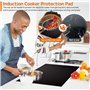 54x90cm Tapis de Protection Plaque Induction Protege Plaque Induction,Grand Tapis de Protection Plaque Silicone pour Cuisinière