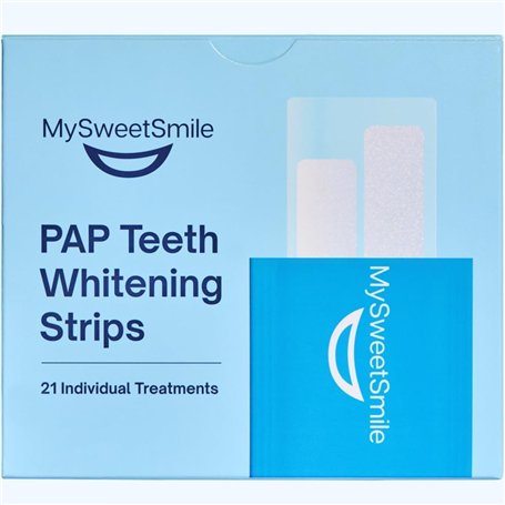 MySweetSmile Bandes Blanchissantes Dents PAP - Sans Danger pour l'Émail