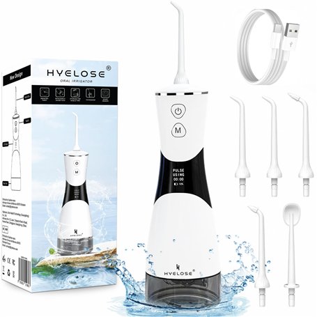 Hyelose Jet Dentaire Hydropulseur - IPX7 Étanche